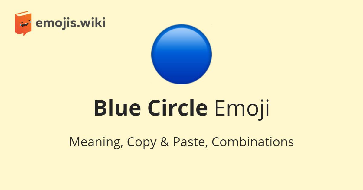 Blue Circle Logo - 