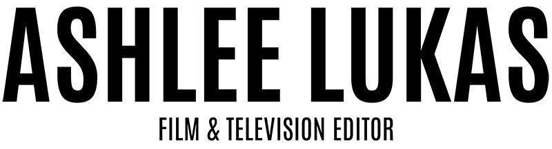 Ashlee Logo - Ashlee Lukas. Film & Television Editor