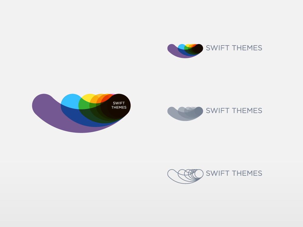 Process Logo - Design process of Swift Themes logo