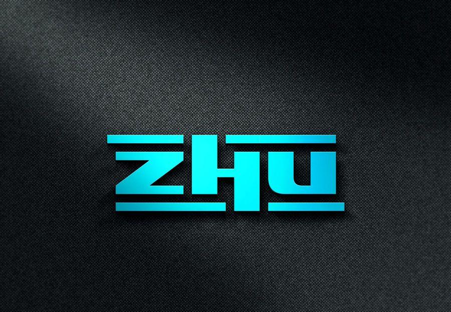 Zhu Logo - Entry #54 by JHDdesign for Make logo for word ZHU | Freelancer