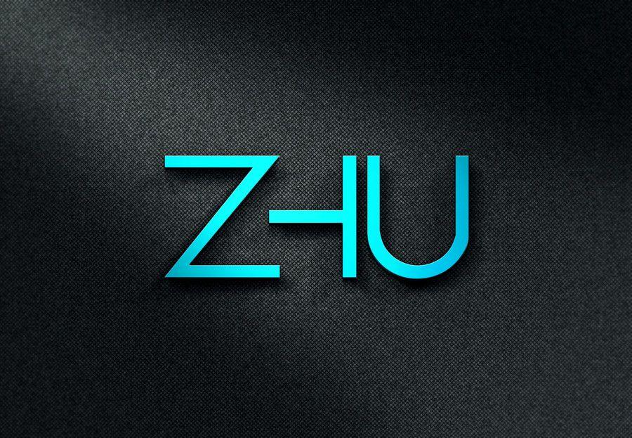 Zhu Logo - Entry #53 by JHDdesign for Make logo for word ZHU | Freelancer