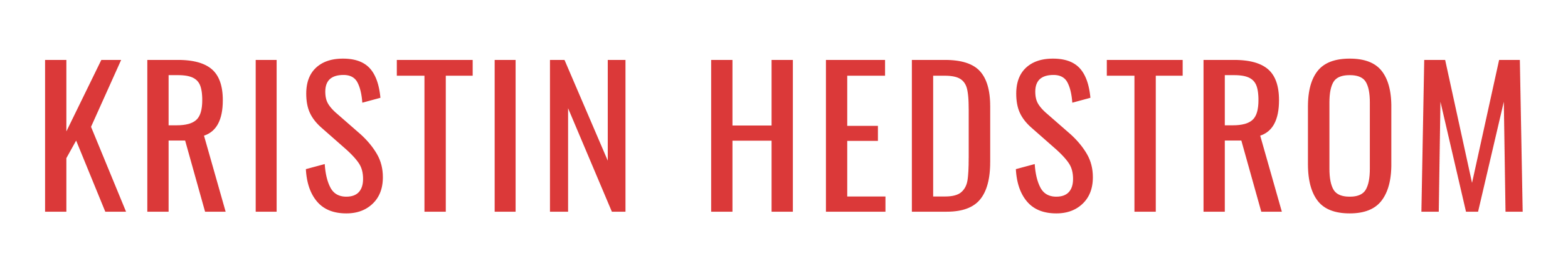 Hedstrom Logo - Home - Kristin Hedstrom