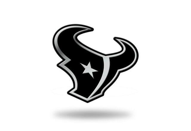 Texasn Logo - Houston Texans Logo 3d Chrome Auto Decal Sticker Truck Car Rico 3x3 Inches