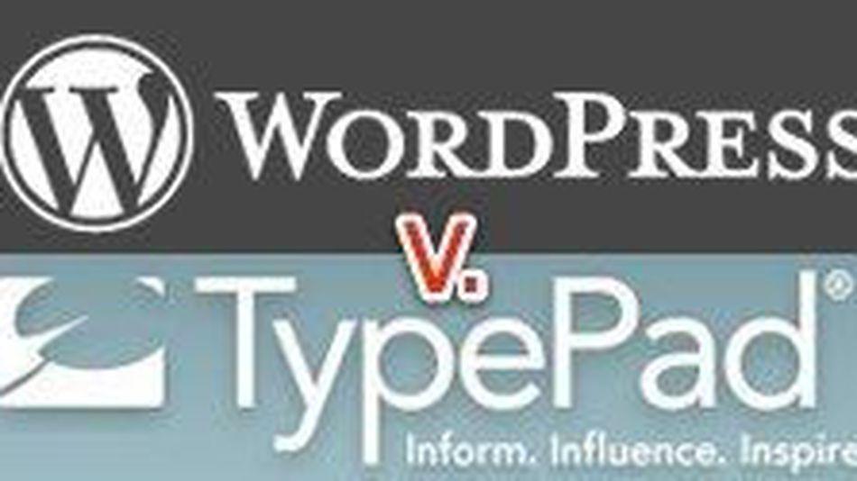 TypePad Logo - Blogging Faceoff: WordPress vs. Typepad