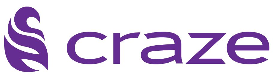 Craze Logo - Craze Yogurt Logo