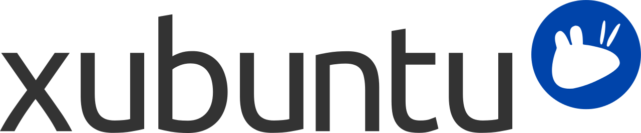 Xubuntu Logo - Xubuntu logo and wordmark.svg