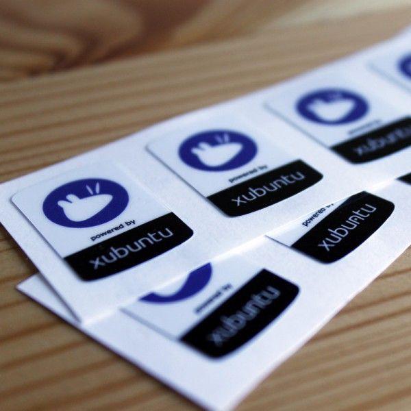 Xubuntu Logo - Official Xubuntu Case Badge, Logo Stickers, Go on Sale