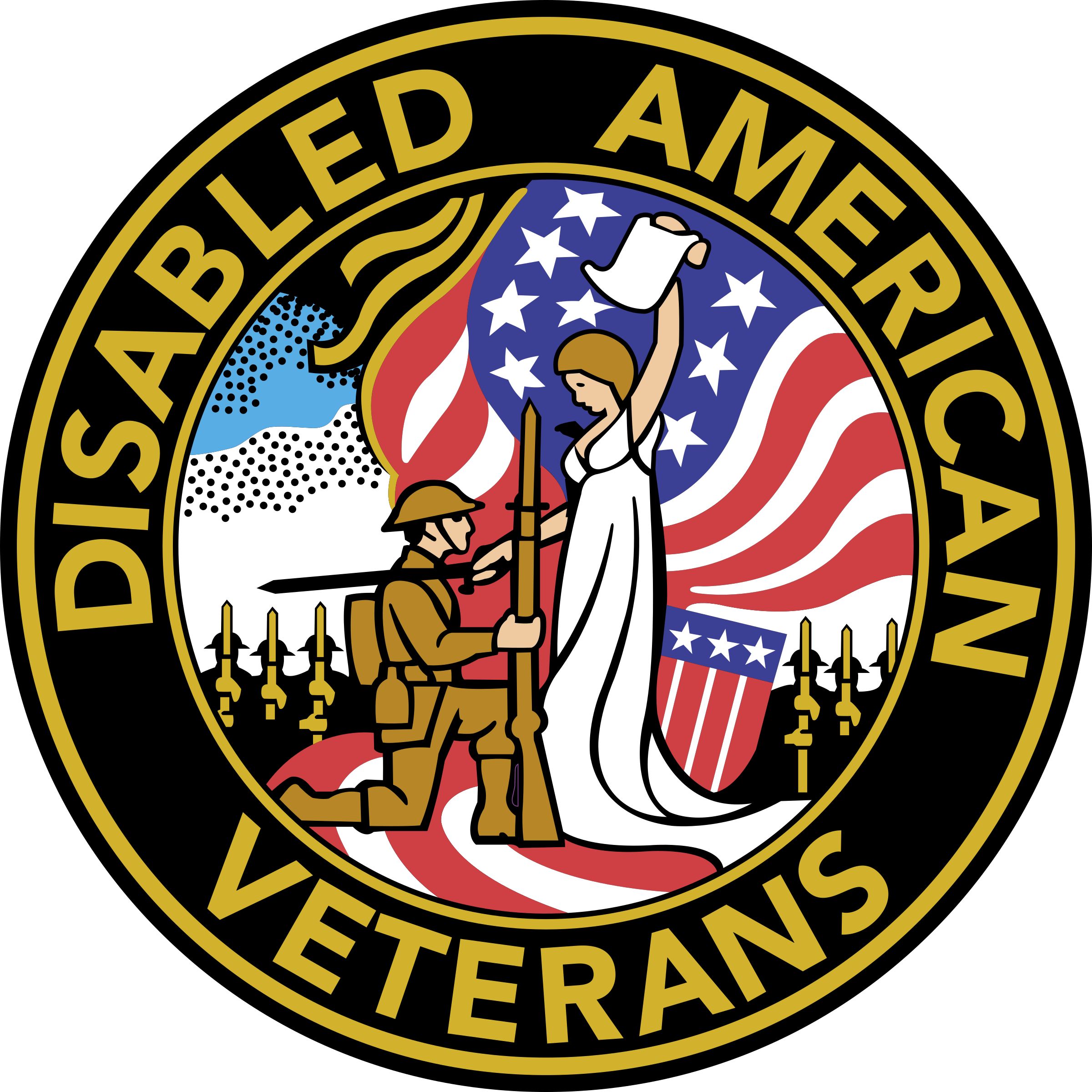 DAV Logo - Disabled_American_Veterans_DAV Logo PNG Transparent & SVG Vector ...