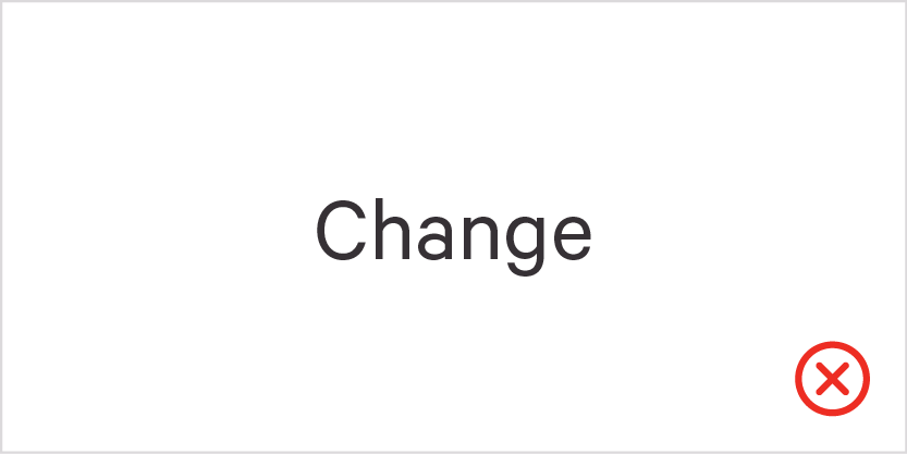 Change.org Logo - Logo & design in Brand · Change.org style guide