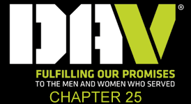 DAV Logo - DAV chapter 25 – Fulfilling our Promises to the Men and Women who served