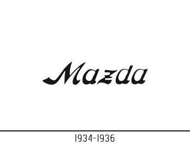 Old Mazda Logo - Mazda Logo Design History and Evolution | LogoRealm.com