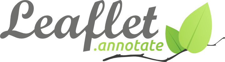 Leaflet Logo - Leaflet.annotate plugin