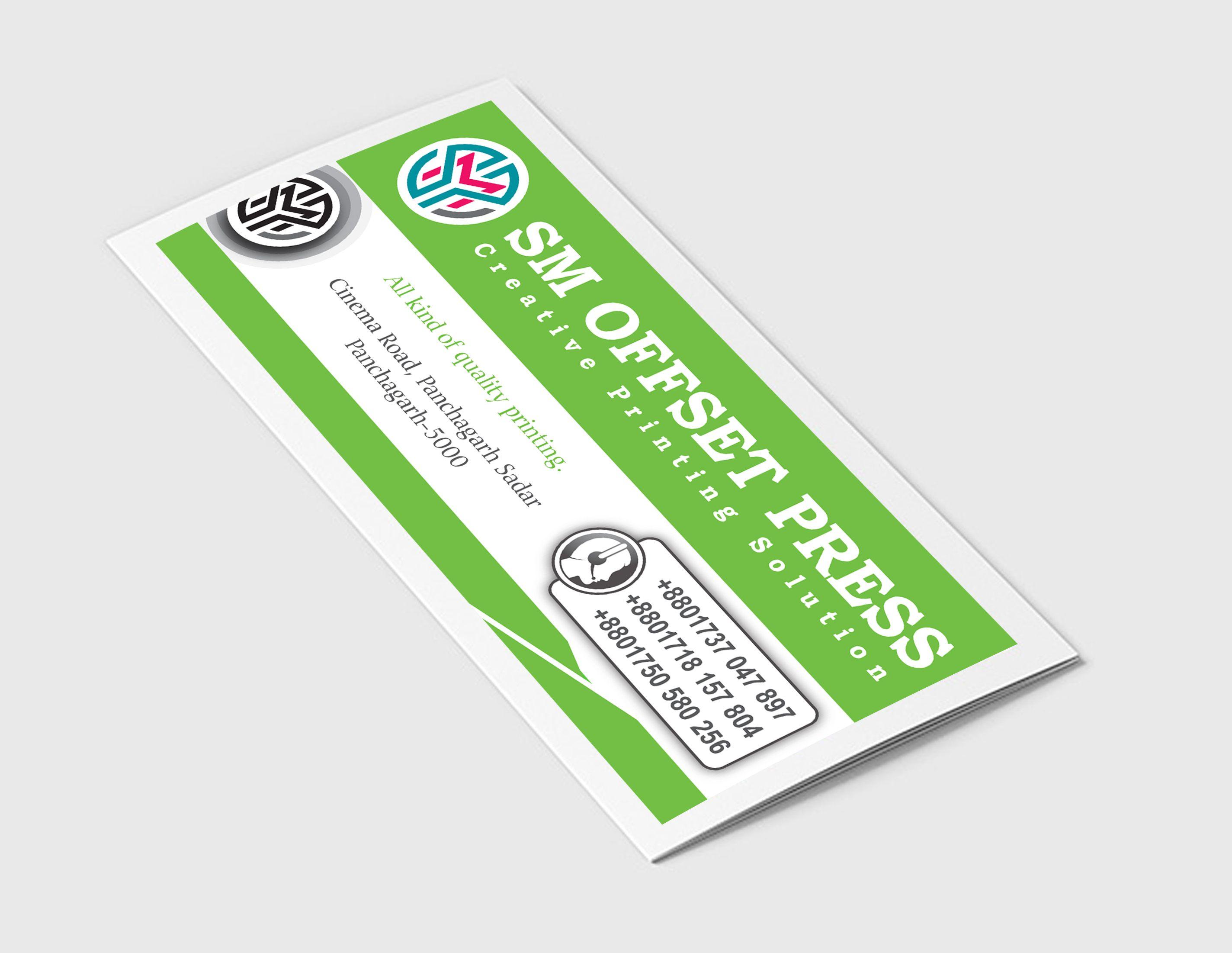 Leaflet Logo - Get logo or Banner or Visiting Card or Brochure or Leaflet 24 hours  delivery for $5