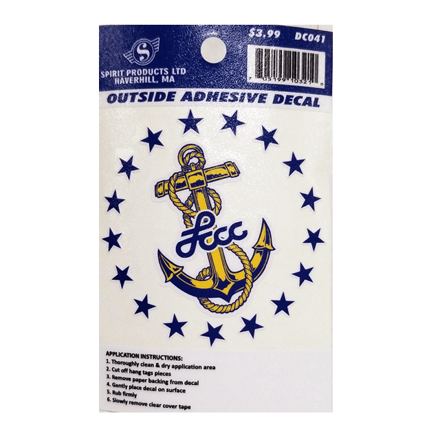 LCCC Logo - ANCHOR LCCC LOGO DECAL | Commodore Books & More