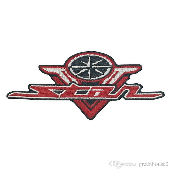Vstar Logo - Wholesale V Star Logo Embroidered Patches Iron On Jacket Biker Rock Patch  Punk Badge Free Shipping
