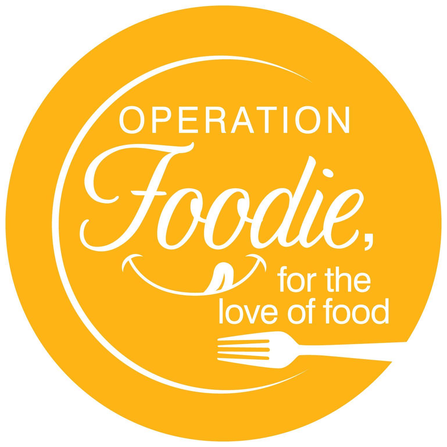 Foodie Logo - Operation Foodie – for the love of food… | Marshall Foundation