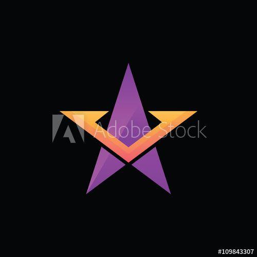 Vstar Logo - V Star Logo - Buy this stock vector and explore similar vectors at ...