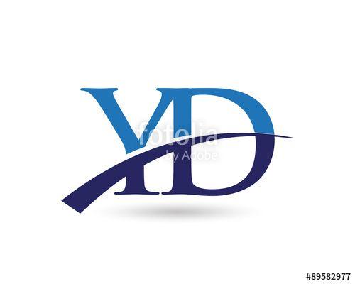 Yd Logo - YD Logo Letter Swoosh Stock Image And Royalty Free Vector Files