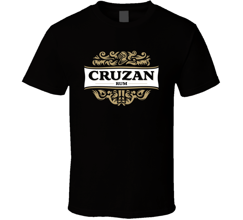 Cruzan Logo - Cruzan Rum Cool Alcohol Liquor Brand Logo For Black T Shirt | ALWAYS ...