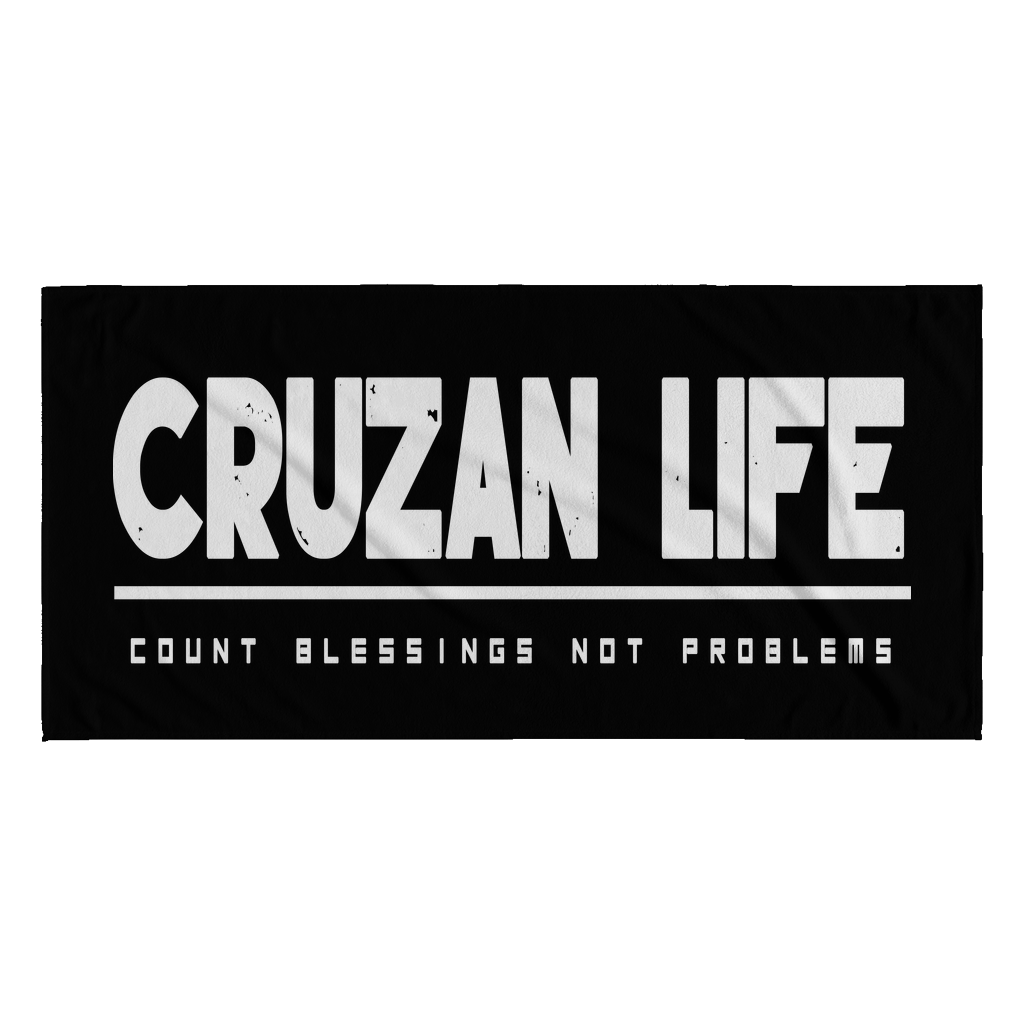 Cruzan Logo - CRUZAN Life Beach Towel