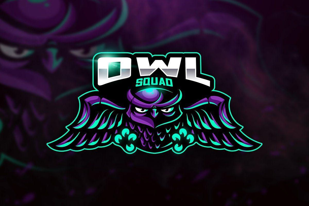 Squad Logo - Owl Squad - Mascot & Esport Logo