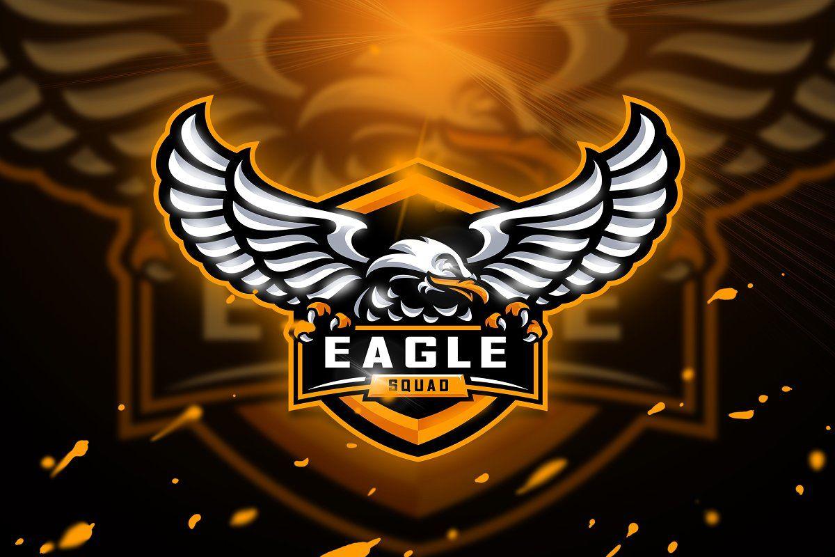 Squad Logo - Eagle Squad & Esport logo