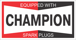 Champion Spark Plugs Logo - Champion spark plugs Logo Vector (.CDR) Free Download