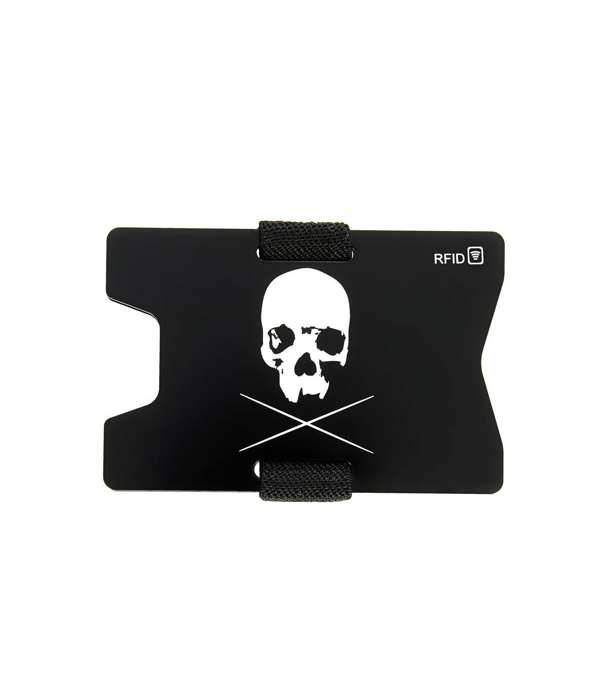 RFID Logo - Anti RFID card holder with skull logo