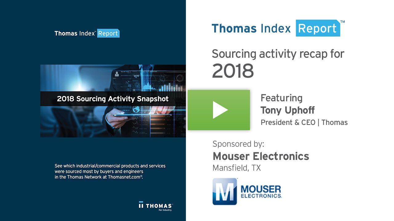 Thomasnet.com Logo - Looking Back at 2018 Sourcing Trends