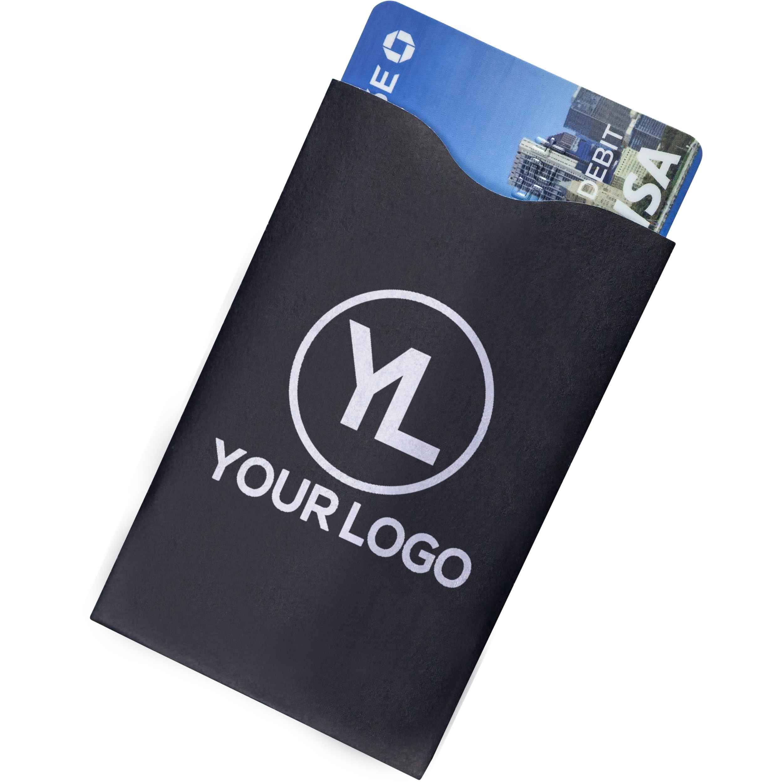 RFID Logo - RFID Blocker Credit Card Sleeve