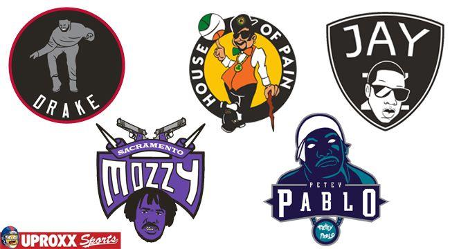 UPROXX Logo - Redesigning NBA Logos As Hip-Hop Artists