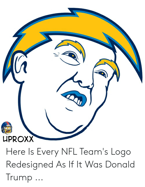 UPROXX Logo - UPROXX Here Is Every NFL Team's Logo Redesigned as if It Was Donald ...