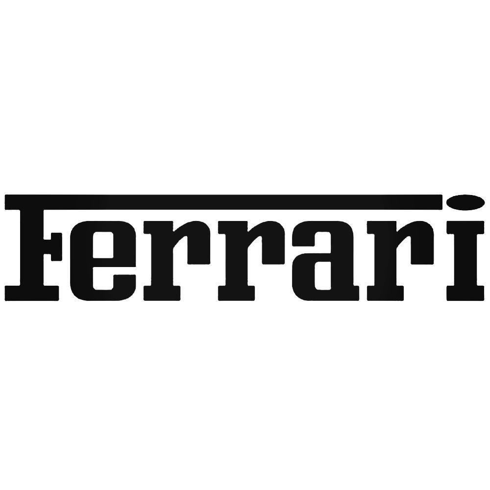 Daraz.Pk Logo - Ferrari Vinyl Decal Sticker