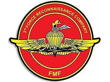 Reconnaissance Logo - MAGNET 3rd Force Recon Seal Magnetthird logo fmf