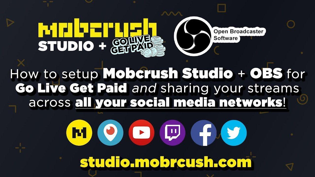Mobcrush Logo - Go live on Twitter using Periscope and Mobcrush Studio