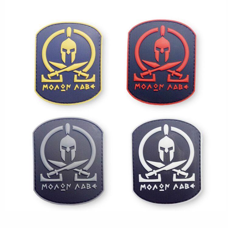 Rubber Logo - [Hot Item] No Minimum Clothes 3D Tactical Morale Soft Silicon Rubber Logo  Patches Custom PVC Patch