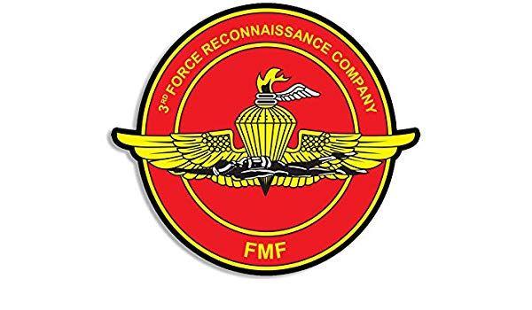 Reconnaissance Logo - Amazon.com: 3rd Force Recon Seal Sticker (Third Logo FMF ...
