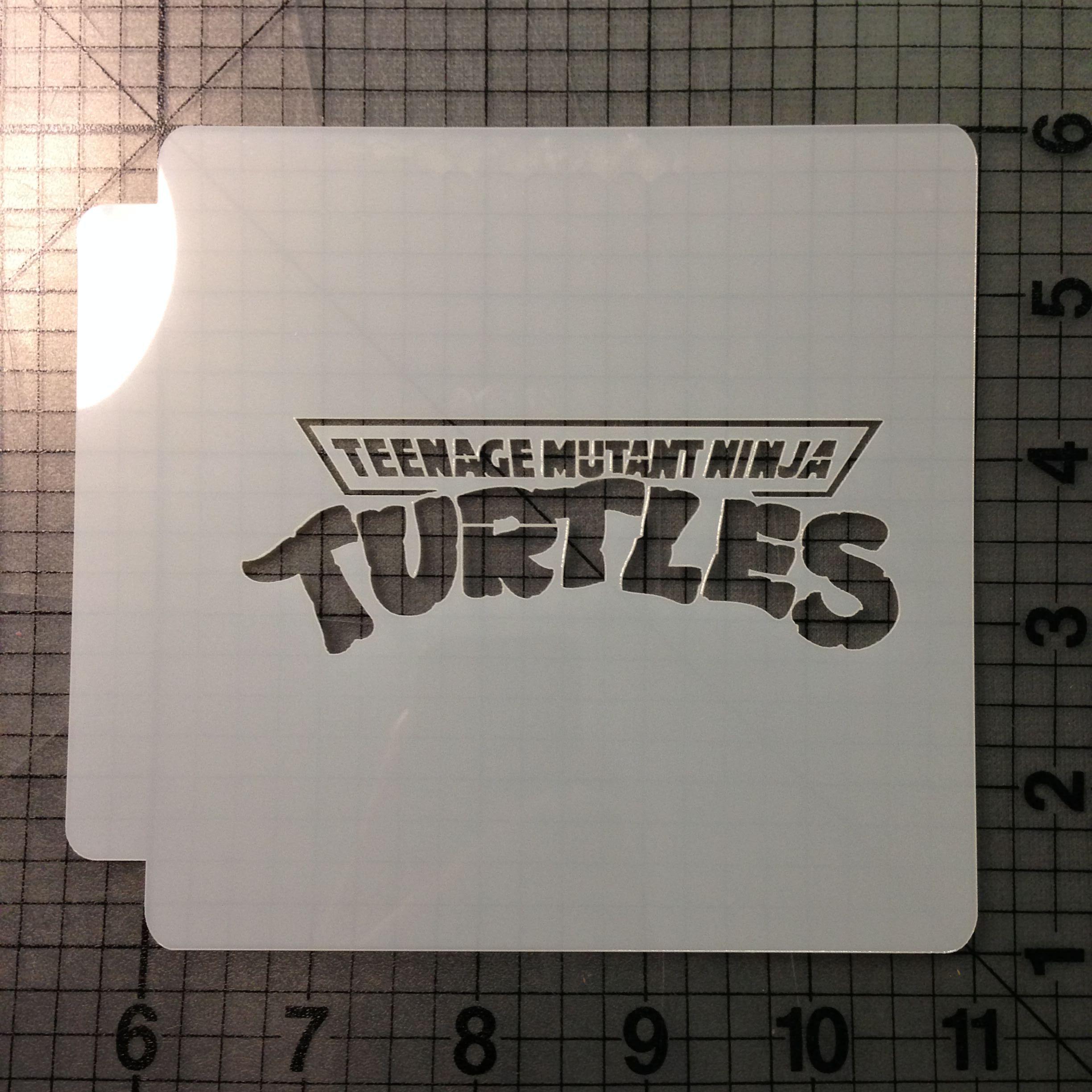 Stencil Logo - Teenage Mutant Ninja Turtle Logo 100 Stencil