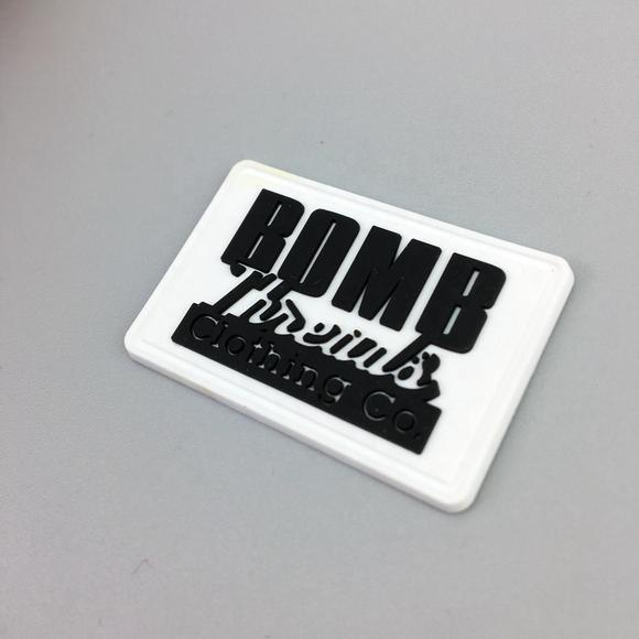 Rubber Logo - Silicon Label/Rubber Label/PVC Label – angelalabel