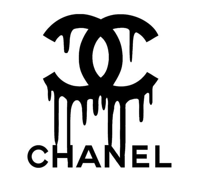 Stencil Logo - CHANEL DRIP LOGO VINYL PAINTING STENCIL SIZE PACK *HIGH QUALITY*