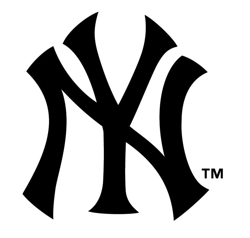 Stencil Logo - New York Yankees Logo Pumpkin Stencil | Chris Creamer's SportsLogos ...