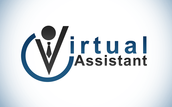 Virtual Logo - Virtual Assistant logo design