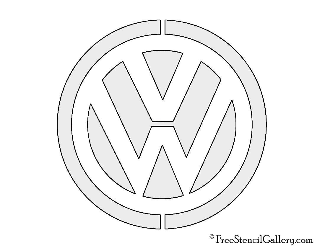 Stencil Logo - Volkswagen Logo Stencil | Free Stencil Gallery