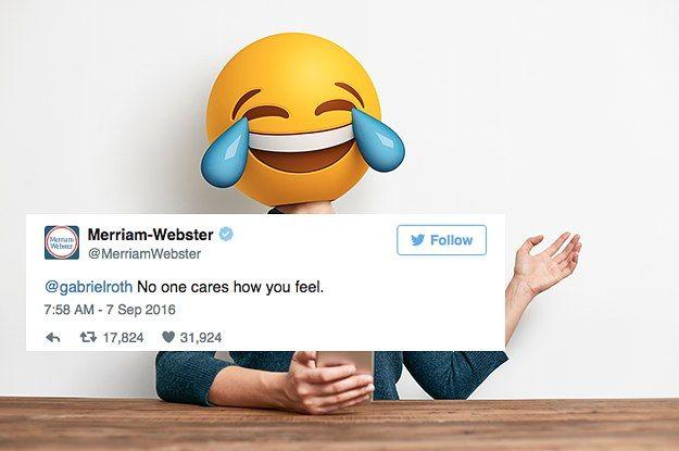 Merriam-Webster Logo - 14 Times The Merriam-Webster Dictionary Was Shady AF