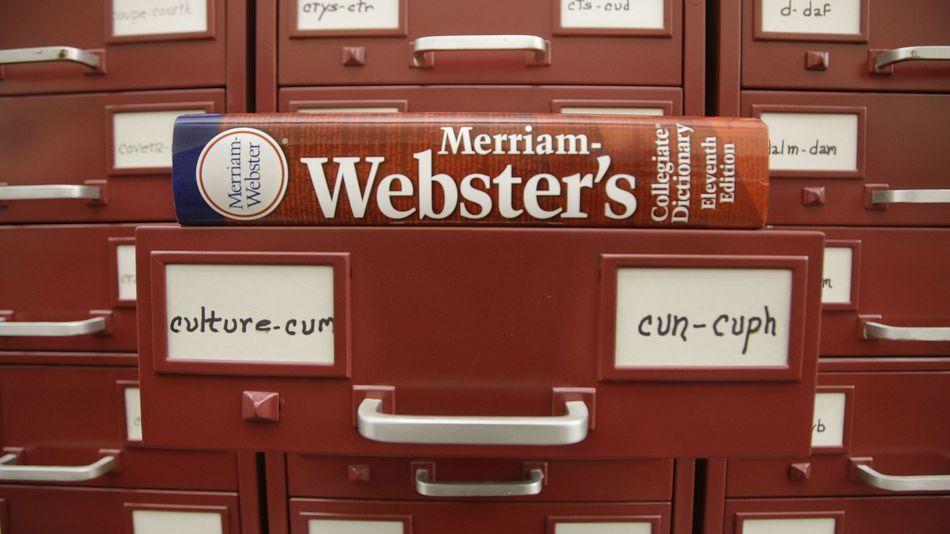 Merriam-Webster Logo - Merriam-Webster's Twitter is the political shade queen