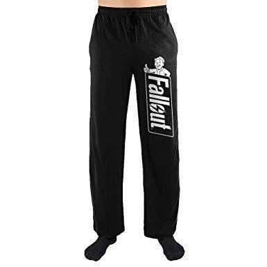 Loungewear Logo - Fallout Logo Print Men's Loungewear Lounge Pants