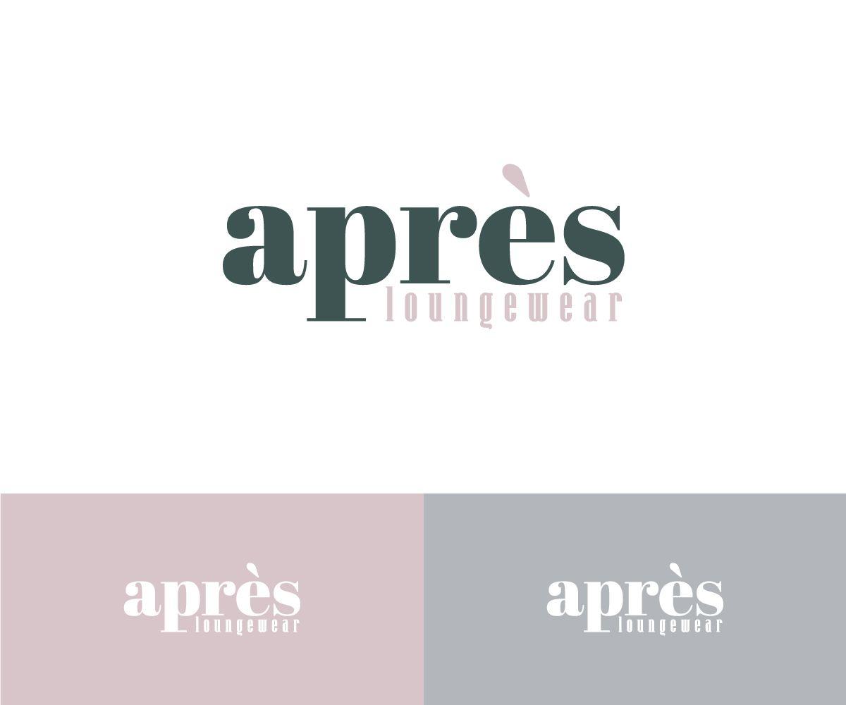 Loungewear Logo - Feminine, Upmarket, Fashion Logo Design for après loungewear by ACK ...