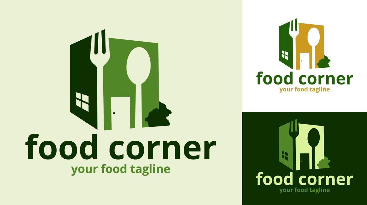 Corner Logo - Food - Corner Logo - Logos & Graphics