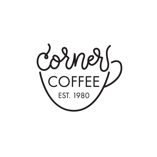 Corner Logo - Logo Design: Corner Coffee on Behance