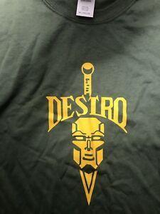 Destro Logo - Details about GIJoe Cobra Destro Logo Tee Shirt 3XL